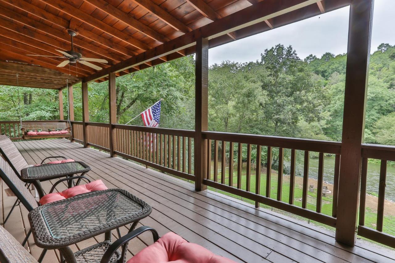 Heaven On The Toccoa Where You Will Enjoy The Sites And Sounds Of The Toccoa River Mineral Bluff Ngoại thất bức ảnh
