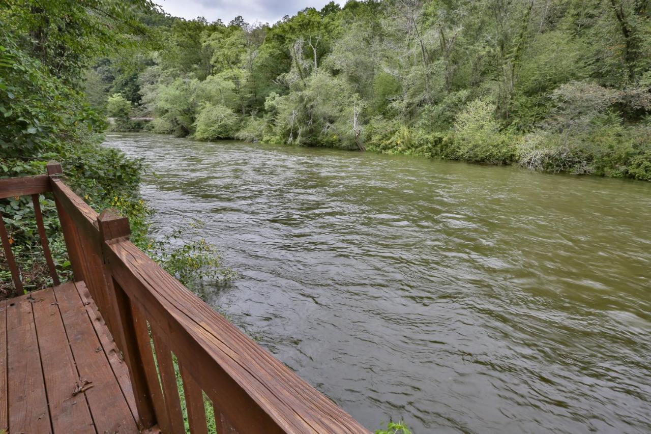 Heaven On The Toccoa Where You Will Enjoy The Sites And Sounds Of The Toccoa River Mineral Bluff Ngoại thất bức ảnh