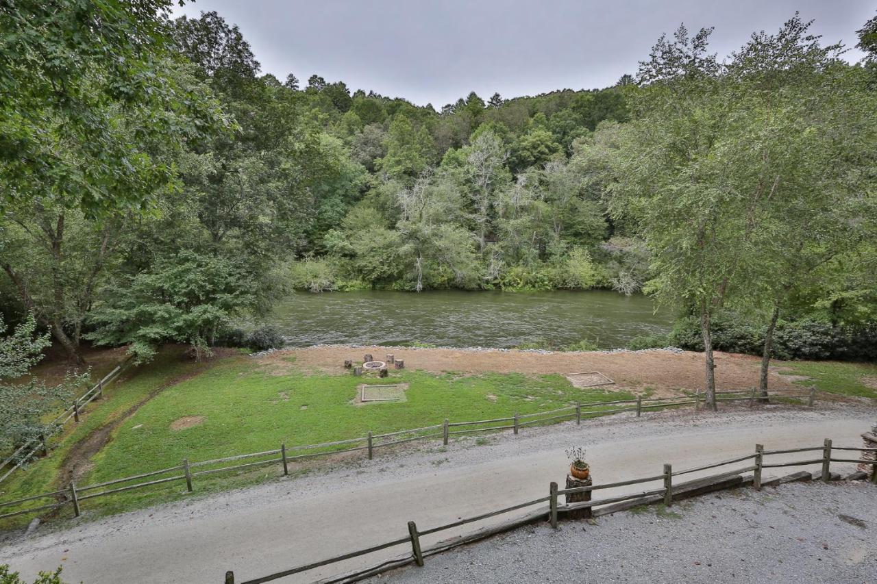 Heaven On The Toccoa Where You Will Enjoy The Sites And Sounds Of The Toccoa River Mineral Bluff Ngoại thất bức ảnh