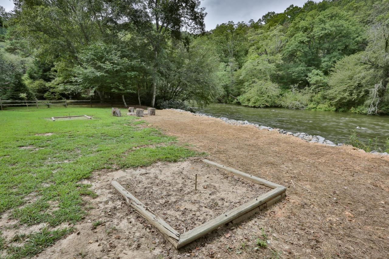 Heaven On The Toccoa Where You Will Enjoy The Sites And Sounds Of The Toccoa River Mineral Bluff Ngoại thất bức ảnh